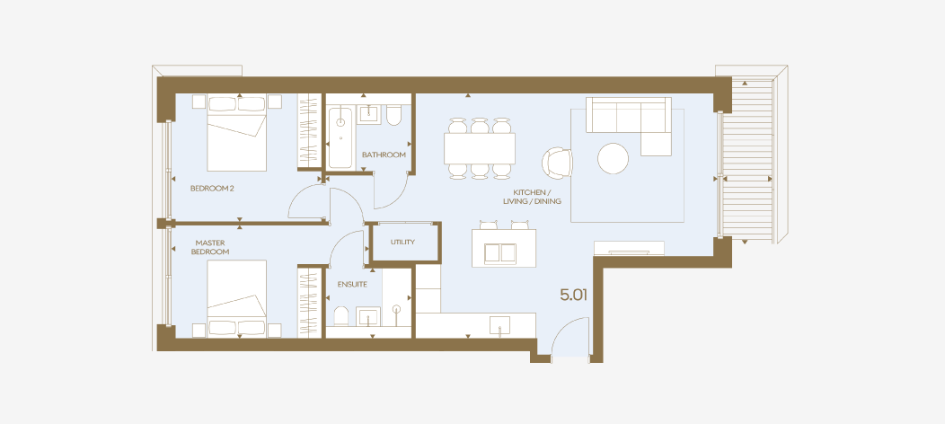 The Haydon 2Bedroom Apartment City of London